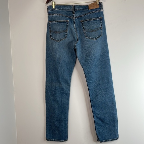 Signature by Levi Strauss Mens S51 Straight Jeans Blue Medium Wash Stretch 32x34 - Picture 7 of 10